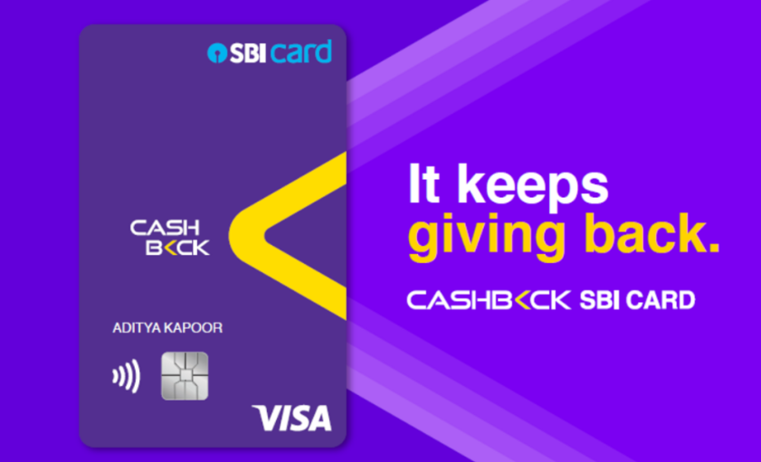 SBI Sprint Cashback credit card